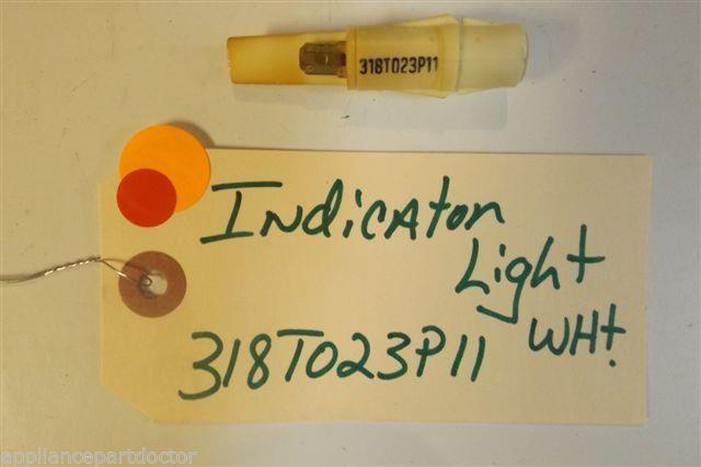 TAPPAN Stove 318T023P11 Indicator light 2 prong used part TAPPAN Stove 318T023P11 Indicator light 2 prong used part